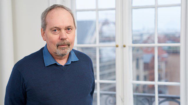 Portrait of teacher on Niels Brock Copenhagen Business College Torben Pedersen