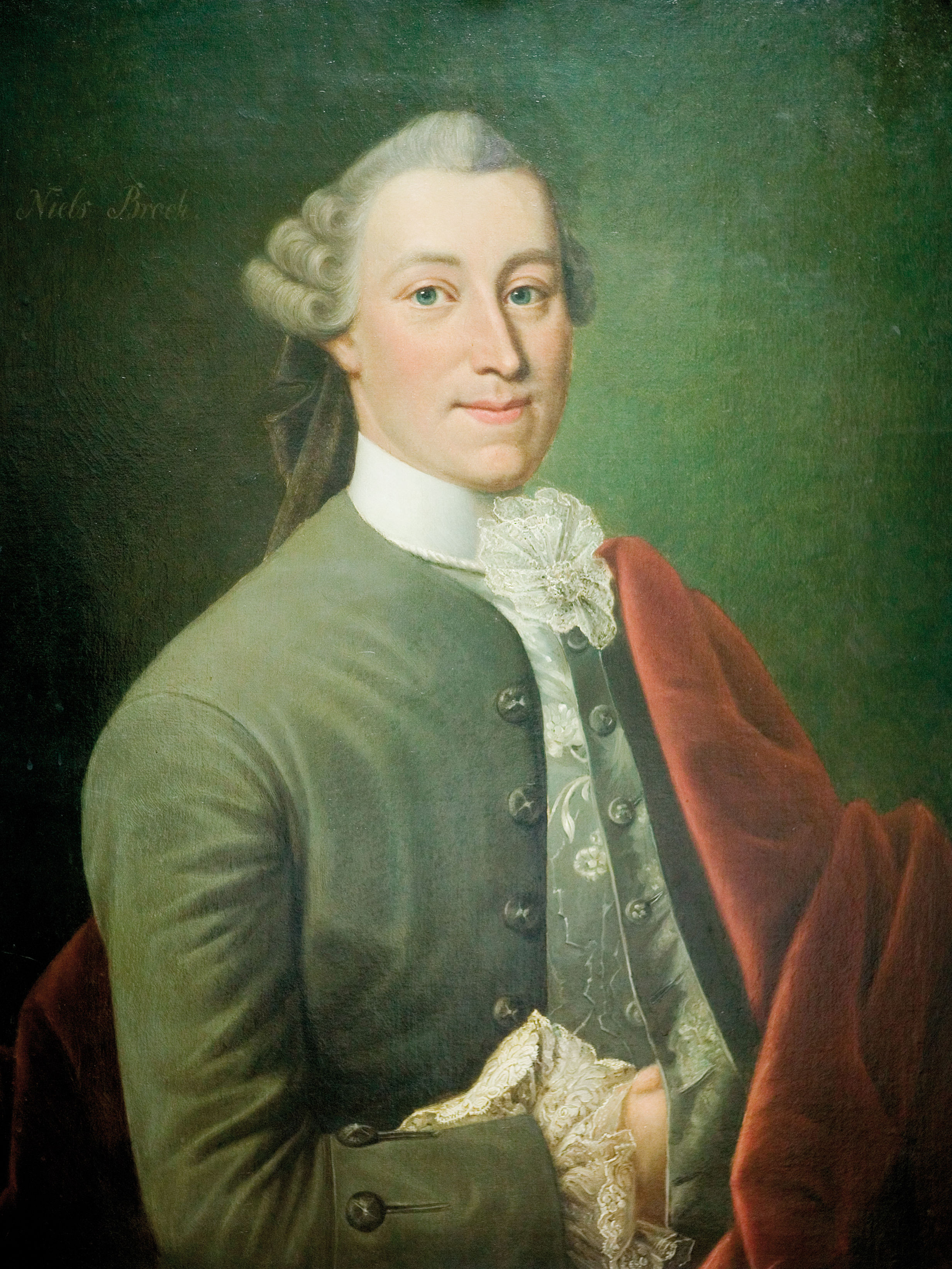 Portrætmaleri af Niels Brock