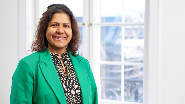 Portrait of teacher on Niels Brock Copenhagen Business College Sonia Caroline Baptista