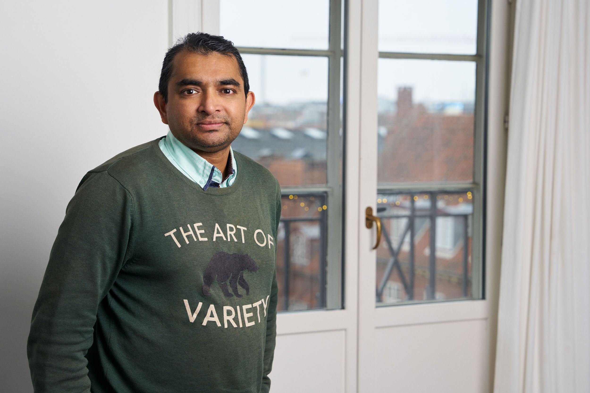 Portræt af medarbejder Avijit Kumar Das