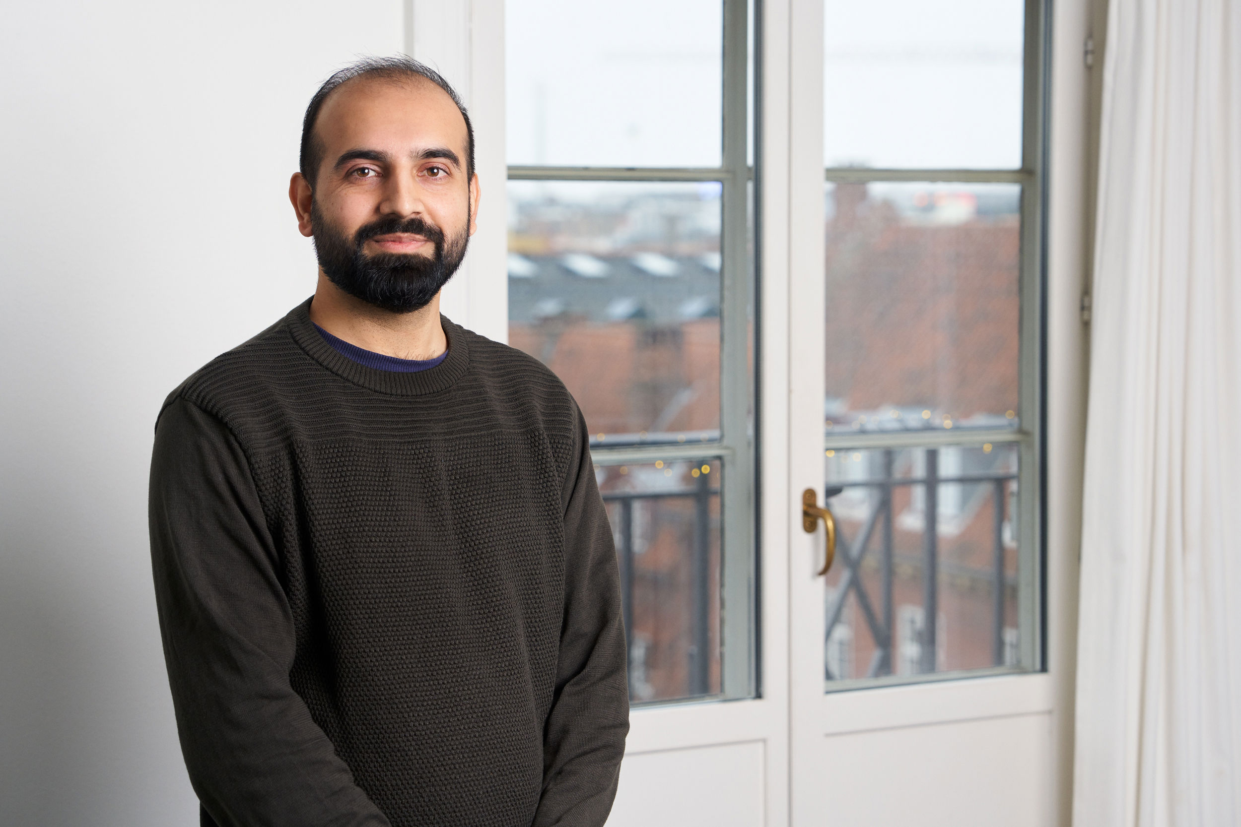 Portræt af medarbejder Haseeb Rehman Khan