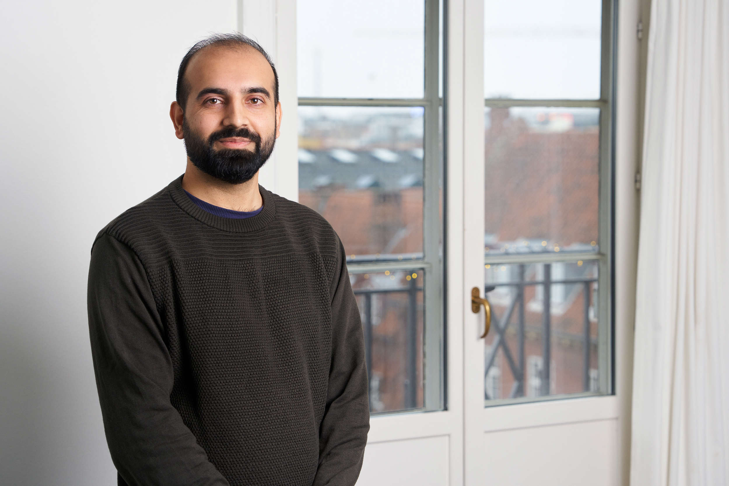 Portræt af medarbejder Haseeb Rehman Khan