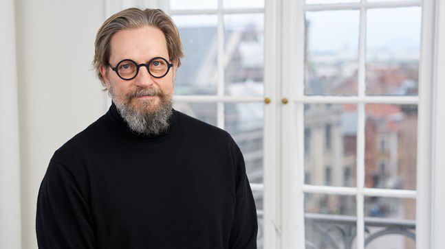 Portrait of teacher on Niels Brock Copenhagen Business College Steen Albrechtslund