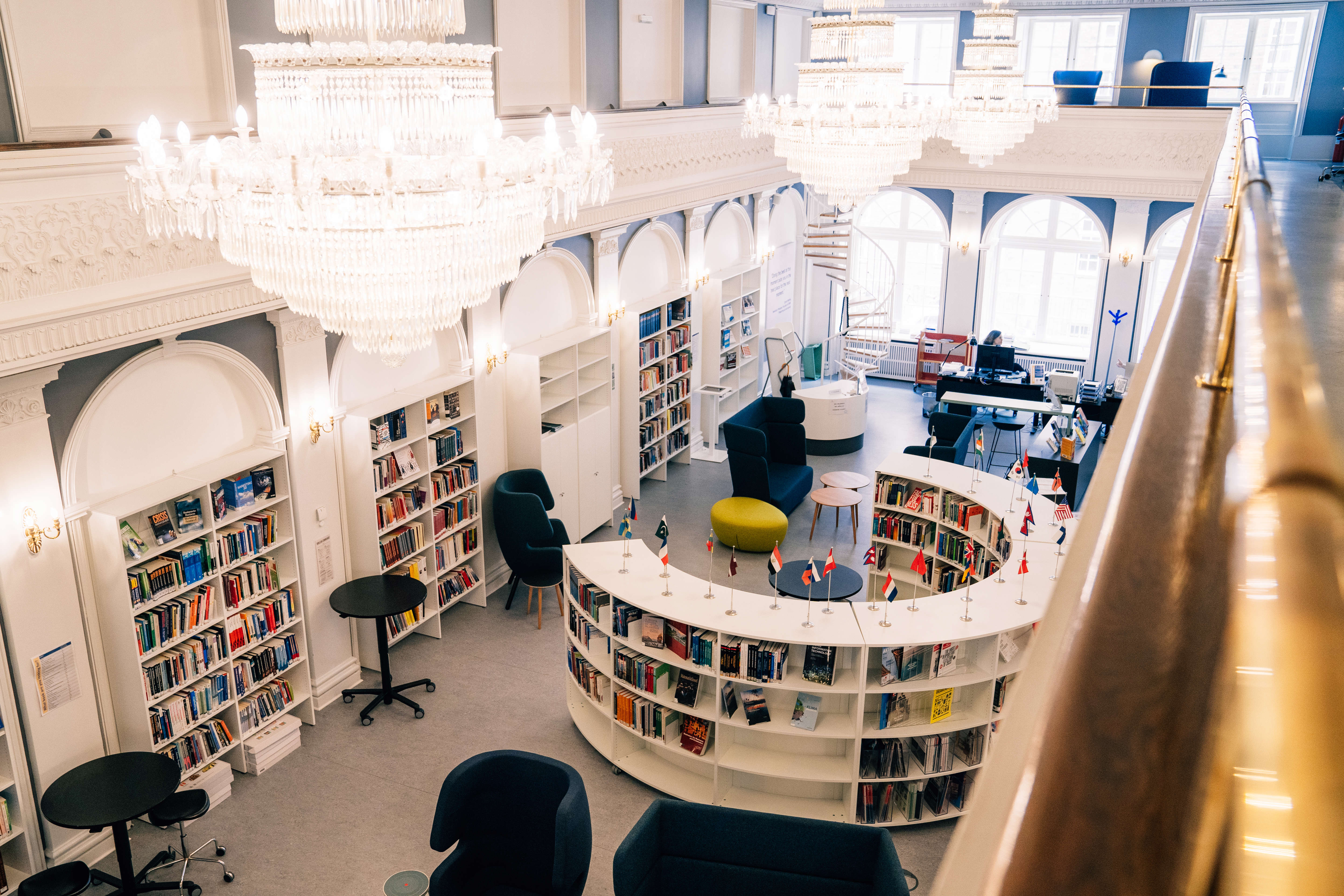 A library