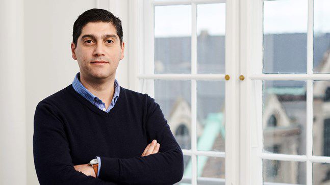 Portrait of teacher on Niels Brock Copenhagen Business College Bruno Abrantes