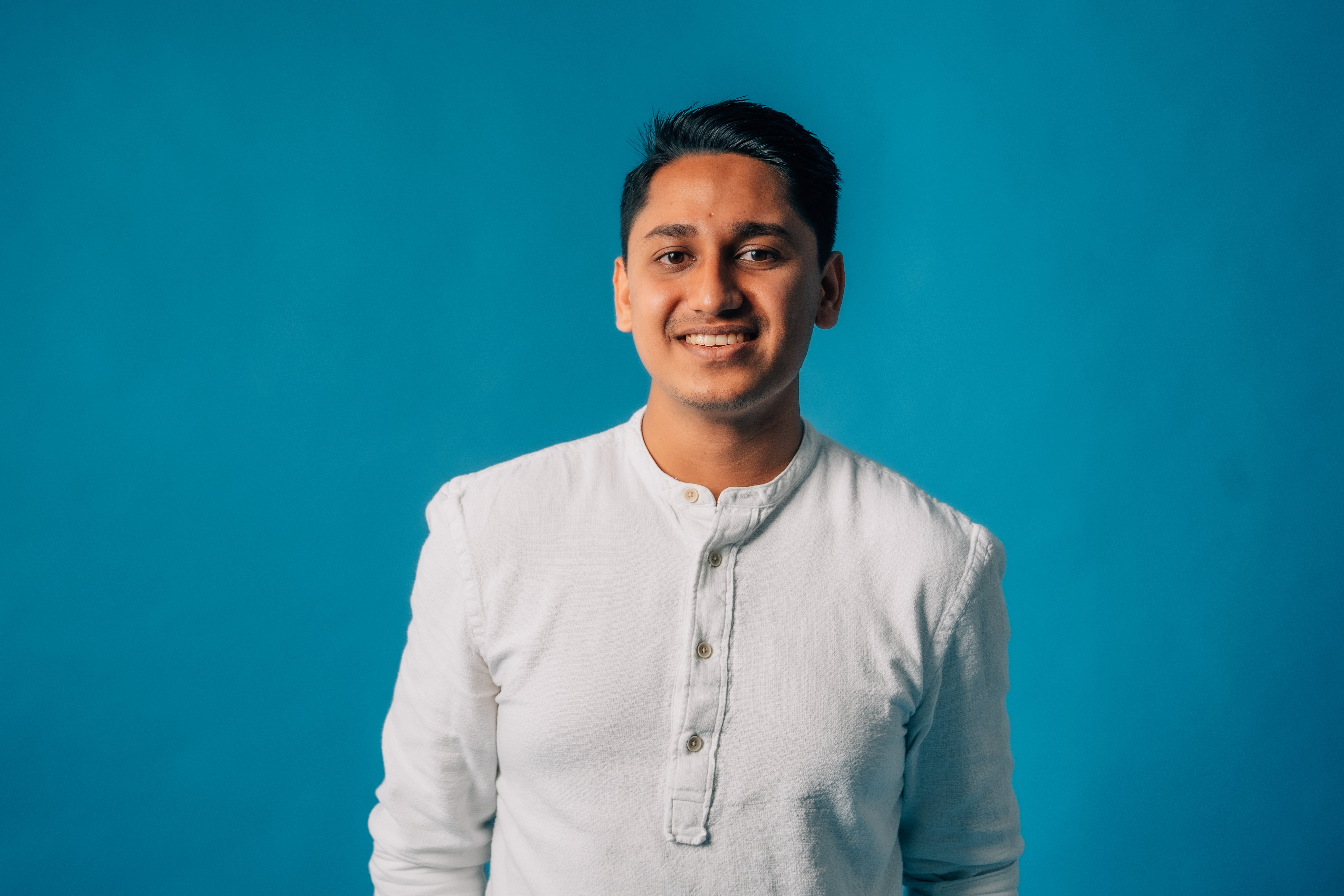 A portrait of a student from Niels Brock Copenhagen Business College