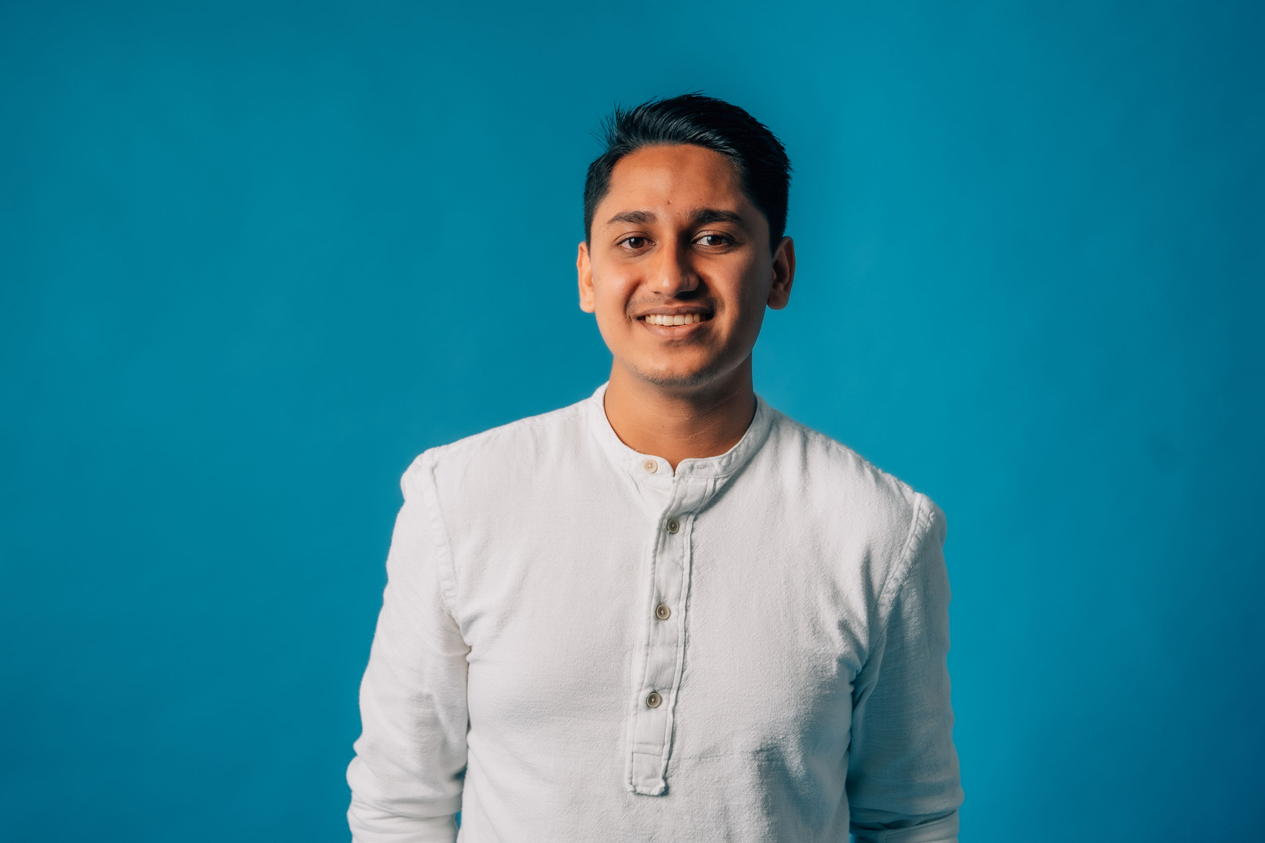 A portrait of a student from Niels Brock Copenhagen Business College